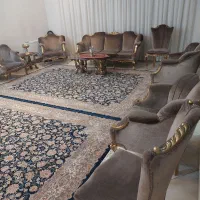 مبلمان با میز و عسلی