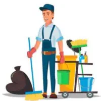 نظافت پله و پارکینگ