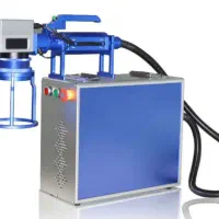 حک لیزر صنعتی و پرتابل فایبر co2 uv