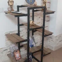قفسهmdf|کتابخانه، شلف، قفسه‌های دیواری|نوشهر, |دیوار