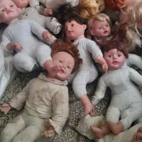 عروسک تعمیری ۵۰ سانتی عروسک دختر یدک عروسک