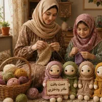 سفارش وآموزش   هنر   بافتنی