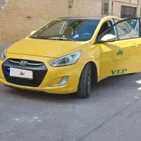 هیوندا اکسنت تاکسی ع پلاک برون شهری