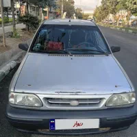 پراید نقره ای مدل ۹۱