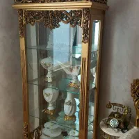 بوفه ویترین سلطنتی چوب راش