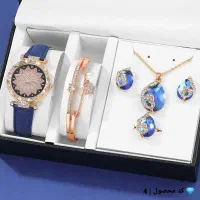 ست ۵ تکه اکسسوری نگین دار