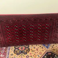 یک جفت پشتی دستباف قدیمی