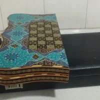 شطرنج و تخته دست ساز همراه کیف