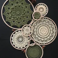 دیوارکوب دستبافت (سبک بوهو و مدرن)