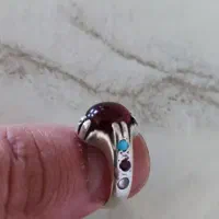 انگشتر نقره عقیق اصل