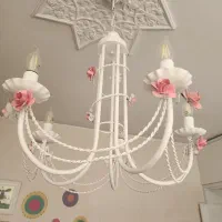 لوستر اتاق کودک لوستر دخترونه