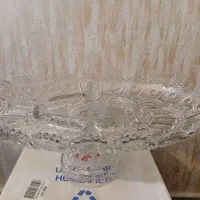 شیرینی خوری کریستال پایه دار نو