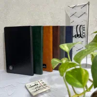 دفتر جلد چرمی متنوع تک و عمده