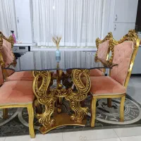 میز غذاخوری شش نفره