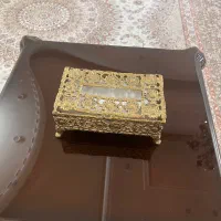 جا دستمال کاغذی برنز (کاملا نو)