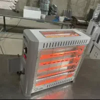 بخاری برقی مدیا هالوژنی کم مصرف مدل ۲۸۰۰ فن دار