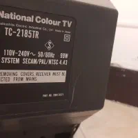 تلوزیون رنگی ناسیونال اصل ژاپن مدل tc- 2185tr