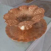شیرینی و میوه خوری طلایی