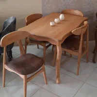 فضای خلوت و دلباز/میز ناهارخوری مدرن/تنوع طرح