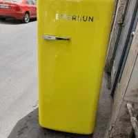 یخچال فریزر۱۱فوت امرسان زرد کلاسیک اتاقی دانشجویی