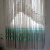 پرده حریر با والون۳ عدد یکجور