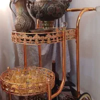 میز بار طلایی