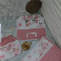 ست جهیزیه|سفره، حوله، دستمال آشپزخانه|بندرعباس, |دیوار
