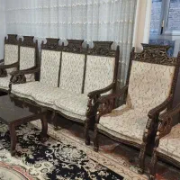 مبل سلطنتی و میز ناهار خوری