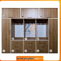 کمد دیواری پازلی