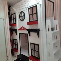 تخت خواب نوجوان وکودک دوطبقه