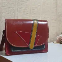 کیف چرم دی تبریز دست دوز