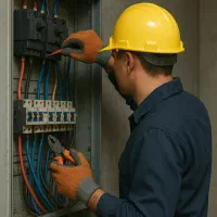 برق کار برقکارصنعتی تابلوبرق دیزل ژنراتورنصب لوستر