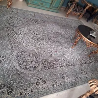 ۵تخته فرش ست و ۲عدد پرده همراه کتیبه