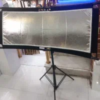 رفلکتور حرفه‌ای U شکل+باپایه (مناسب میکاپ و عکاسی)