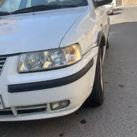 سمند ef7سفید دوگانه کارخانه مدل ۹۶بی رنگ