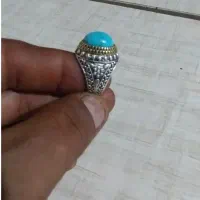 انگشتر نقره ۹۲۵فیروزه