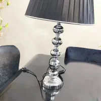 آباژور رومیزی استیل در حد نو