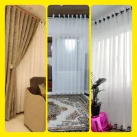 پرده آماده پذیرایی و اتاق خواب جشنواره ایی