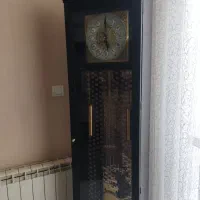 ساعت ایستاده چوبی