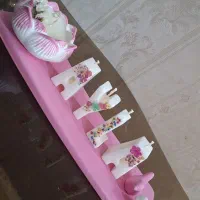 شمع و دکوری.مناسبتی. استنداسم.باکس شمع گل.