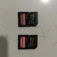 مموری Sd.  64G. sandisk