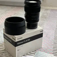 لنز ۵۰ میلیمتر سیگما Sigma 50 mm dghsm