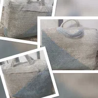 ساک لباس دو رنگ با بهترین پارچه مقاوم