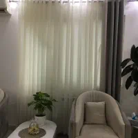 پرده پزیرایی حریر شاین