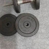 4صفحه دمبل دو تا 2/5 کیلو دوتا 1/5 کیلو