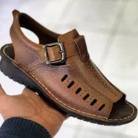 صندل چرم مردانه
