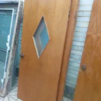 درب چوبی