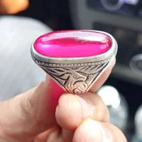 انگشتر جواهری کار دست