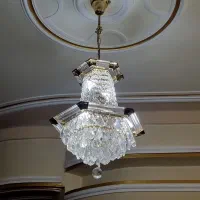 لوستر سقفی کریستال