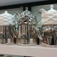 کتری قوری استیل قوری چینی